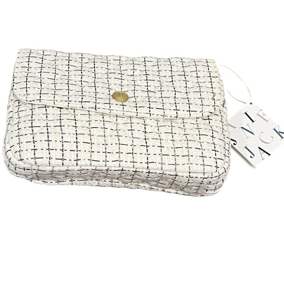 Tweed Crossbody Girls Purse Handbag With Gold Chain Strap Janie and Jack - Picture 1 of 4
